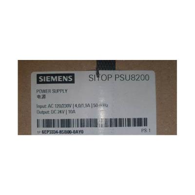 China New Original 6EP3334-8SB00-0AY0 SITOP PSU8200 24 6EP3334-8SB00-0AY0 A Stabilized V/10 Power Supply for sale