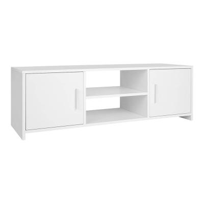 China Long Low Extendable Wooden White Black TV Lift TV Stand Cabinet for sale