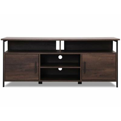 China 60 Inch New TV Stand Living Room Furniture Sets Metal Wood Media Entertainment Console Center Modern TV Stand Wood TV Stand for sale