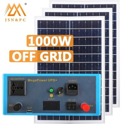 China 1000W Solar Panel Portable Solar Powered Home Solar Home Power System for sale