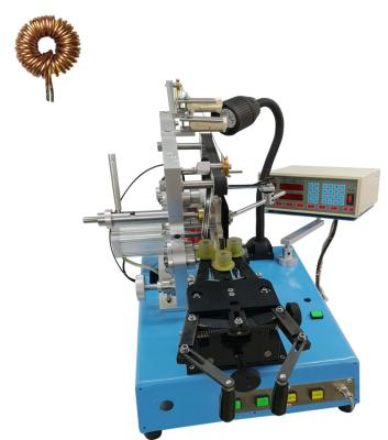 China The Ring Inductor Coil Winding Automatic Toroidal Core Transformer Inductor Winding Machine for sale