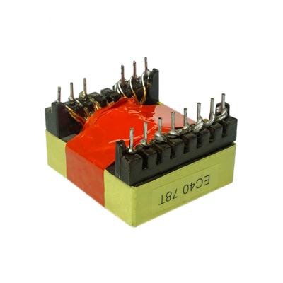 China High frequency power inverter transformer inductor ec40 ferrite core for sale