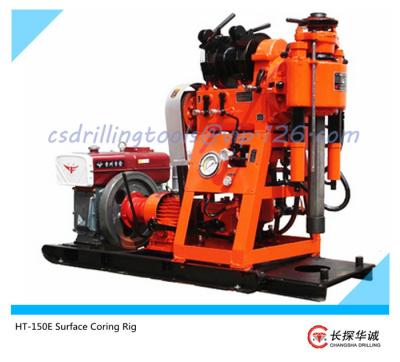 China HT-150E Surface Coring Rig for engineering coring; soil sampling; Soil Investigation; spt equipment for sale