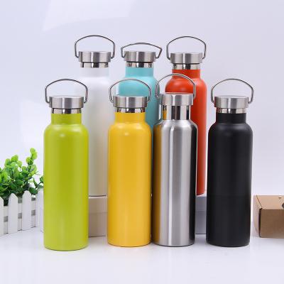 China Sustainable Amazon Top Selling Eco Friendly Gym Drinks Sport Insulated Stainless Steel Custom Water Bottle With Custom Logo for sale