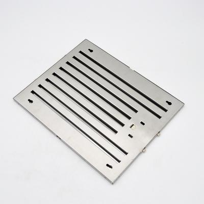 China Stainless Steel Kitchen Baffle Grease Filter Aluminum Chain Hood Replacement For Smoke for sale