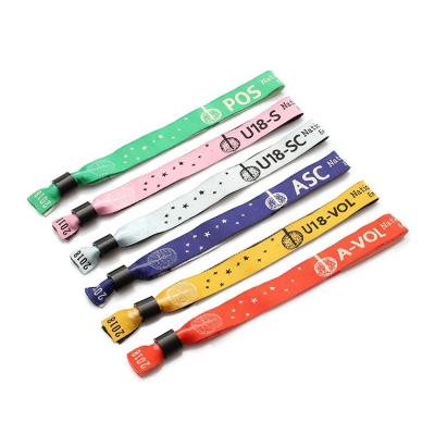 China Wrist Lanyard For Event Free Sample Custom Sublimated Wrist Lanyard For Event Polyester Wristband Fabric Hand Printing for sale