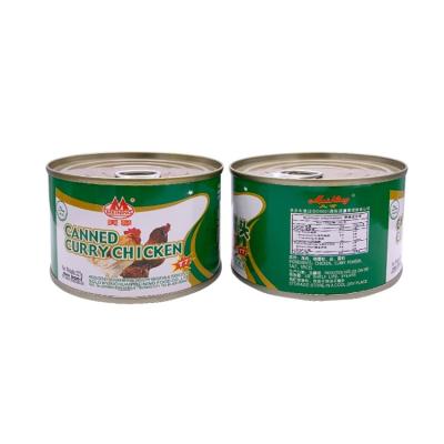 China Best Quality Top Selling Canned 227g Canned Curry Chicken Canned Food Cans Sold To Germany for sale