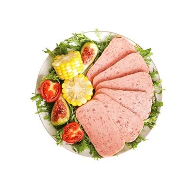 China OEM Canned Food Canned Easy Cooking Poultry Chicken Canned 397g Cooked Chicken Luncheon Meat for sale