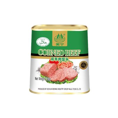 China Canned Hot Sale And Discount Beef Luncheon Meat Supplier Halal Canned Corned Beef Canned Factory for sale