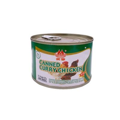 China Curry Chicken Canned Chicken Canned Halal Certificated Meat Canned Halal Food Packed In 227g for sale