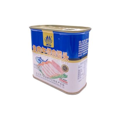 China Canned Economic Custom Design Canned Fish Luncheon Meat Sold At Germany Price for sale