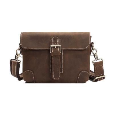 China GENUINE LEATHER Design Business Laptop Waterproof Computer Handbag Coffee Genuine Leather Men Bag Soft Sided Leather Briefcase for sale