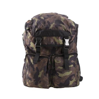 China Oxford String Closure Camouflage Anti-theft Soft Lightweight Backpack For Hunting Camouflage Rucksacks For Men for sale