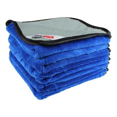 China Car Drying Towel Wholesale Custom Car Polish Shammy Microfiber Car Washing Towel Plush Towel Logo Microfiber Waffle Weave Drying Towel for sale