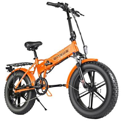 China Aluminum alloy US warehouse and UK warehouse and European warehouse Engwe EP-2 pro 750w electric bicycle with fat tire tire for sale