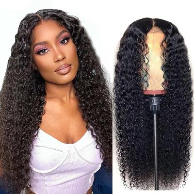 China 13x4 Color Women's Deep Wave 13x4 Brazilian HD Human Hair Lace Frontal Wig 13*6 Swiss Straight Tangle Free for sale