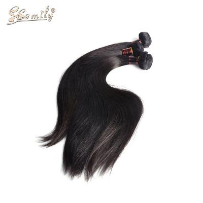 China High Quality Ross Pretty Brazilian Tangle Free Human Hair Silky Straight Bundle With Frontal Black Color Silky Straight Bundle for sale