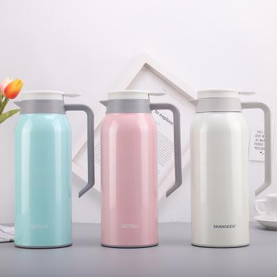 China 1.5L Double Wall Stainless Steel Thermos Tea Coffee Stocked Pot for sale