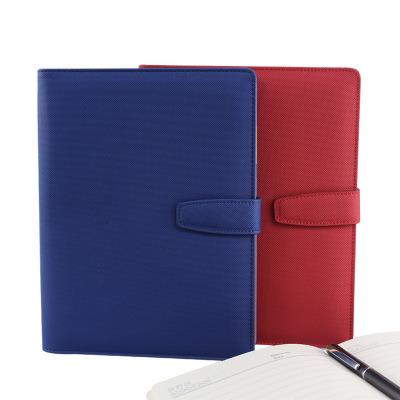 China School Magnetic Diary PU Notebook a5 Paper Leather Planner Enrolls Custom Logo Loose Leaf Notebook Wholesale With Calculator for sale