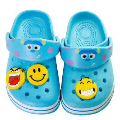 China Smiley Face Croc Shoe Charms Anime Cartoon Kids Croc Accessories Durable Cute Shoe Decorations for sale