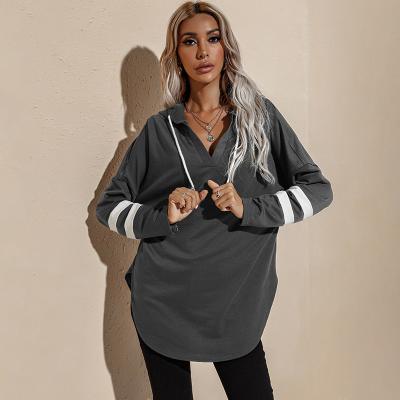 China Antibacterial private label women plus size hoodies long sleeve hoodies and sweatshirts sporty sportswear for sale