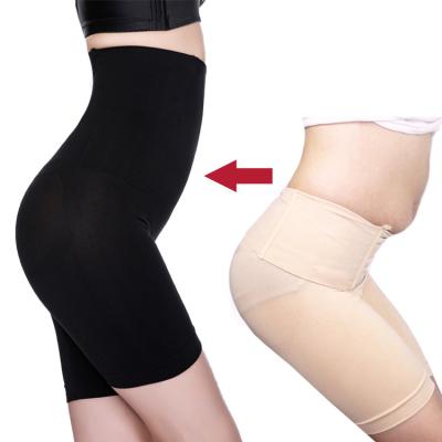 China Wholesale Antibacterial Black Tummy Waist Slimming High Waist Plus Size Body Shaper Women's Panties for sale