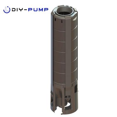 China Irrigation and Agriculture 4 Inch PS Series Stainless Steel Deep Well Submersible Borehole Impeller Solar Pump 4SP0805 for sale