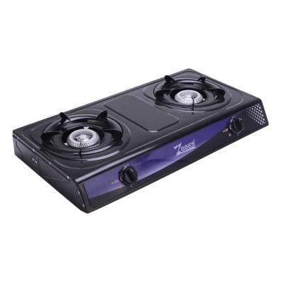 China Newest Design Newest Design Stainless Steel Double Burner Good Price Good Quality Type Double Burner Stove for sale