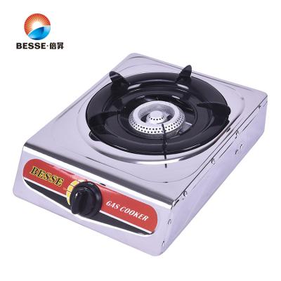 China High Quality Stainless Steel Home Gas Stove Household Kitchen Single Burner for sale