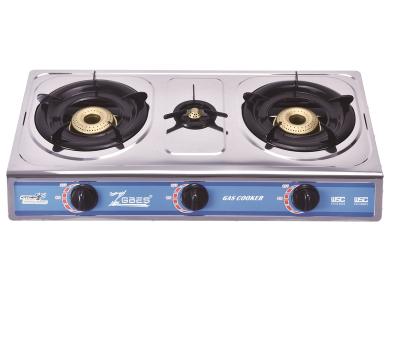 China Widely Used Household 3 Burner Hood Quality Stainless Steel Special Design for sale