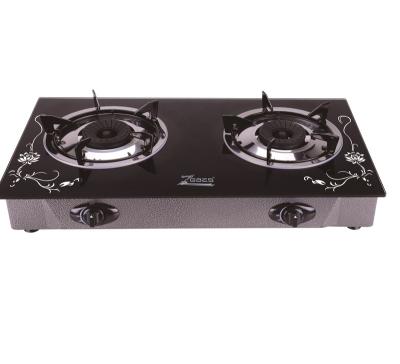 China Wholesale High Quality Hotel Tempered Glass Gas Stove for sale