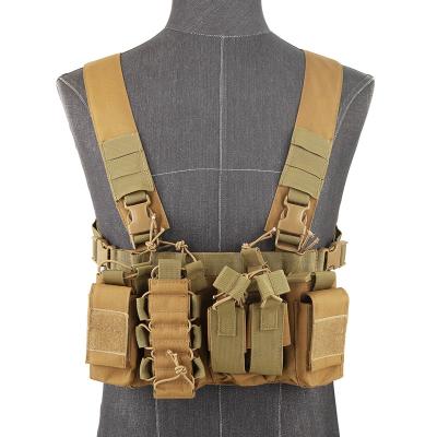 China Chenhao Waterproof Hunting Molle Modular Lightweight Vest Rifle Mag Pouch Tactical Chest Rig Military Pistol for sale