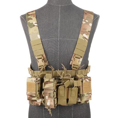 China Waterproof Military Refurbished Military Magazine Pouches Magazine Pouches Tactical Army Combat System Chenhao Molle Vest Chest Installation for sale