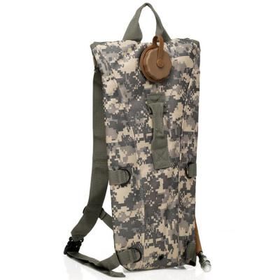 China Double Shoulder Tactical Outdoor Sports Boosting Camouflage Tactical Hydration Camping Travel Leisure Assault Military Water Recycling Backpa for sale