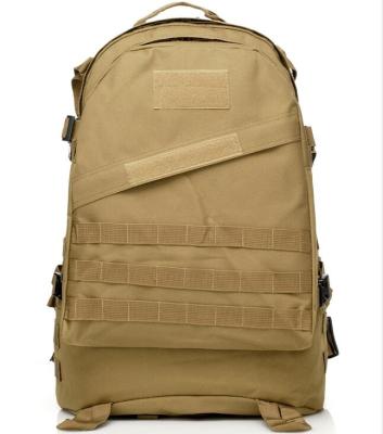 China 3D Molle Outdoor Sports Rucksack Military Bagpack Waterproof Khaki Tactical Backpack for sale