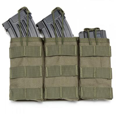 China Multifunctional Military Tactical Hunting Knees and Pouch Bag Magazine Pouch Accessories Case Bag Rifle 9MM AK Firearm Triple Elbow Pad for sale