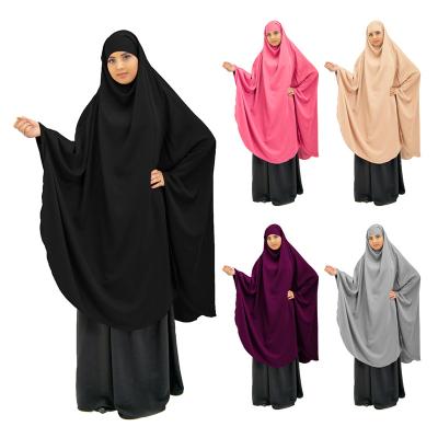 China Muslim/Islamic Clothing Prayer Scarf Face Cover Wrap For Women Headscarf Turban Nida Transformer Khimar Niqab for sale