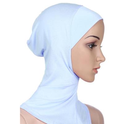 China Hot selling muslim modal hat ninja hair skin solid inner headband hijab good quality new modal design for sale