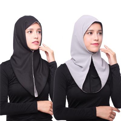 China Double Side Colors Reversible Hijab High Quality Double Side Colors Reversible Headwear Chiffon Instant Hijab Hair Scarves for sale