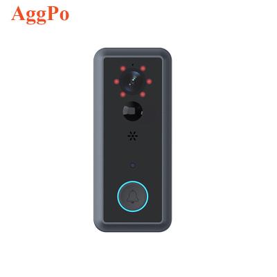 China Wireless connection WIFI video doorbell smartphone remote monitoring intercom low power 1080p doorbell camera for sale