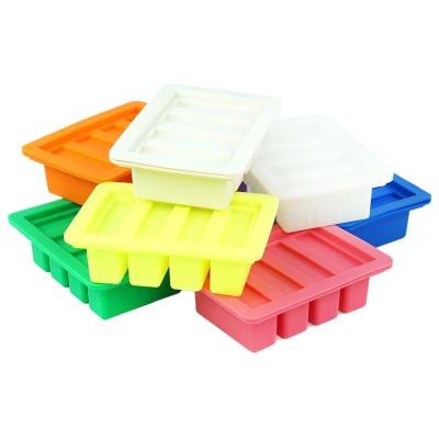 China 2022 Small Four Cream Mold Storage Box Heatable Hot Selling High Quality High Quality Multifunctional Butter Mold With Lid for sale