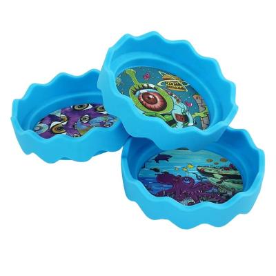 China Wholesale contracted silicone ashtray cheap price household ashtray support custom logo ashtray for sale