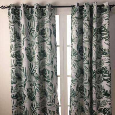 China High Quality Home Factory Printed Blackout Textile Polyester Blackout Window Curtain Fabrics for sale