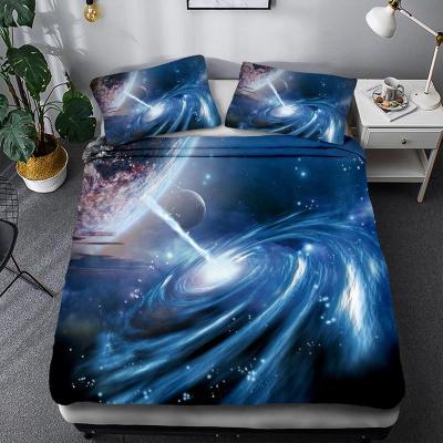 China Sustainable New Design Digital Printing Customized Duvet Covet Set for sale