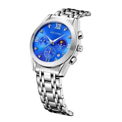 China OEM Competitive Mechanical Wristwatches Factory Price Date Luxury Mechanical Watches Brand Stainless Steel Luxury Minimalist Classic for sale