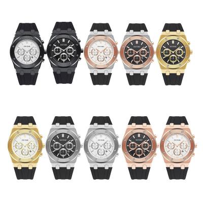 China Day/Date Mens Watches Complete Relogio Masculino Luxury Military Army Watch Gold Men Brand Quartz Analog Wrist Watch for sale