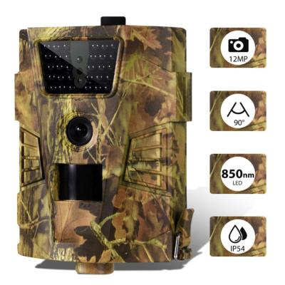 China Outdoor Waterproof Night View Hunting Camera Low Illumination Camera Function 12MP Digital Wildlife Trail Camera With IR LED for sale