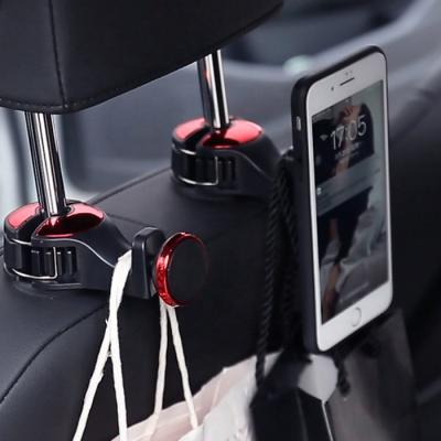 China Competitive Price Magnetic Car Phone Mount Hook Back Seat Headrest Headrest Hanger Holder Competitive Price Hangs CE G03 for sale