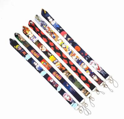 China Fashoin Wholesale Student Daily Smooth Silkscreen Printed ID Card Key Phone Lanyard for sale