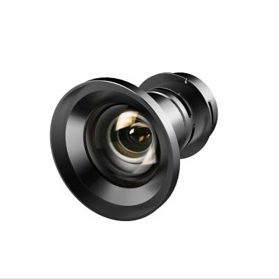 China LCD 0.65:1 lens for NEC PA803U+ HD all-glass all-metal external projector short-focus lens for sale